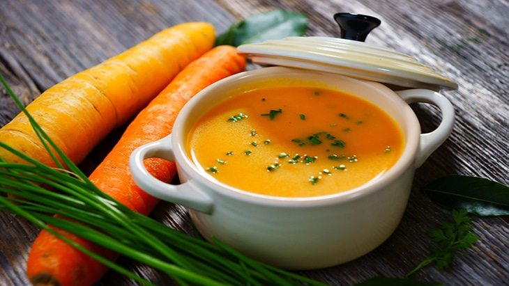 carrot ginger soup recipe
